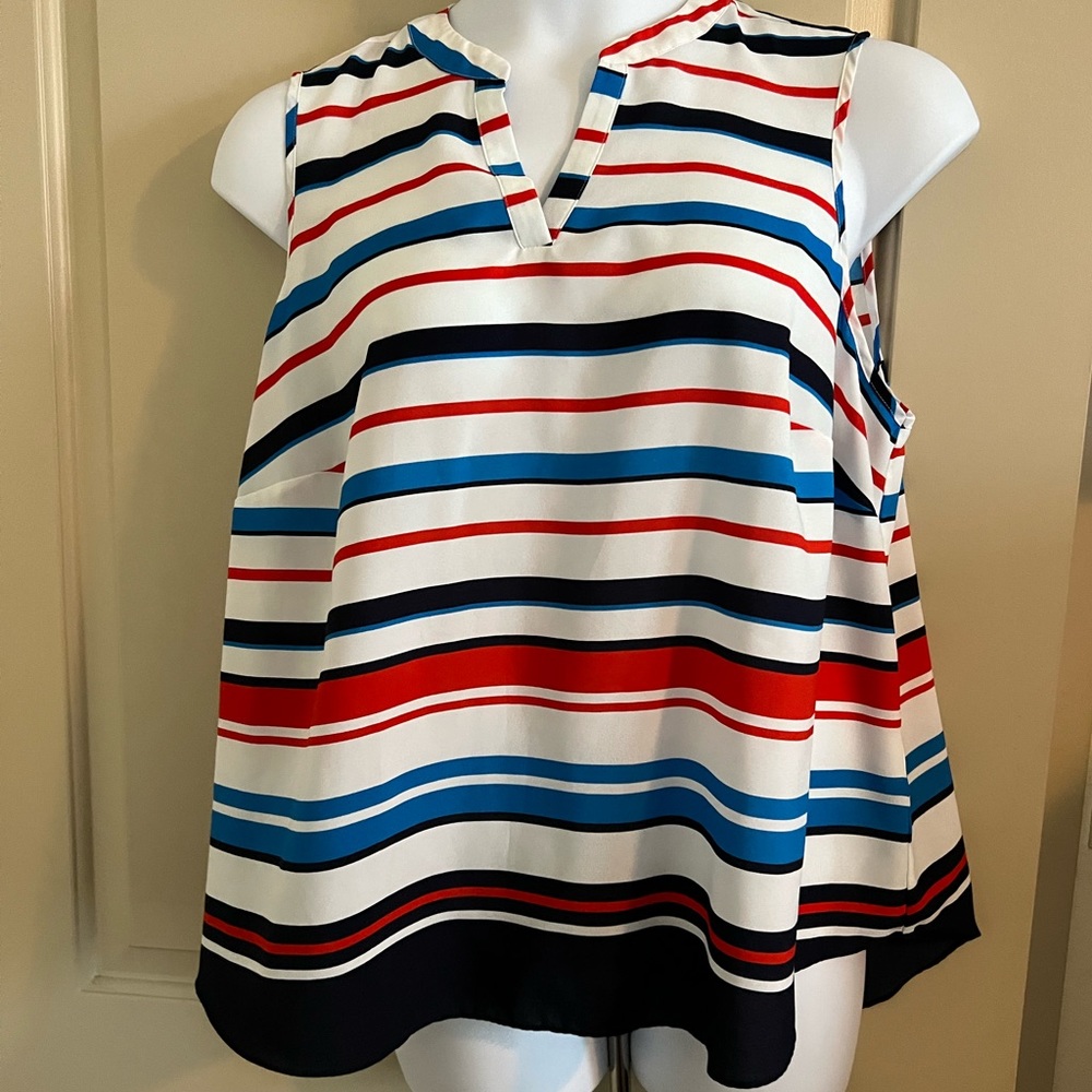 Charter Club 2X sleeveless blouse.